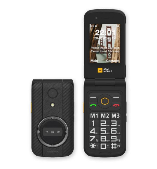 Мобильный телефон AGM M8 Flip (+Station)